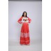Embroidered dress "Bright Queen"